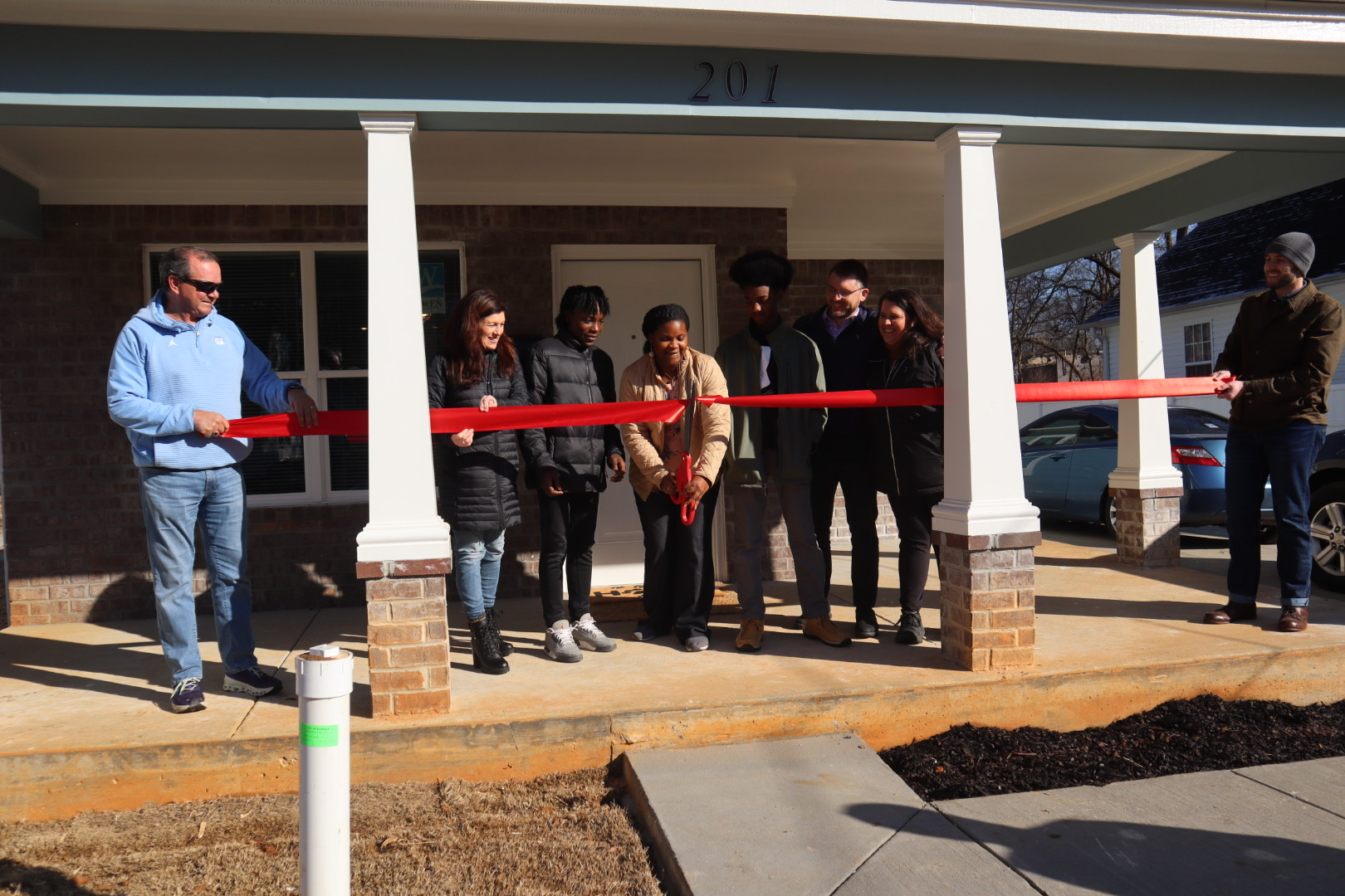 Employees Celebrate Completion of Sponsored Home Build in Tennessee